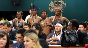 Indígenas no Congresso Nacional - FOTO: Carta Capital